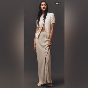 NWT Anthropologie size XL The Tilda slip skirt